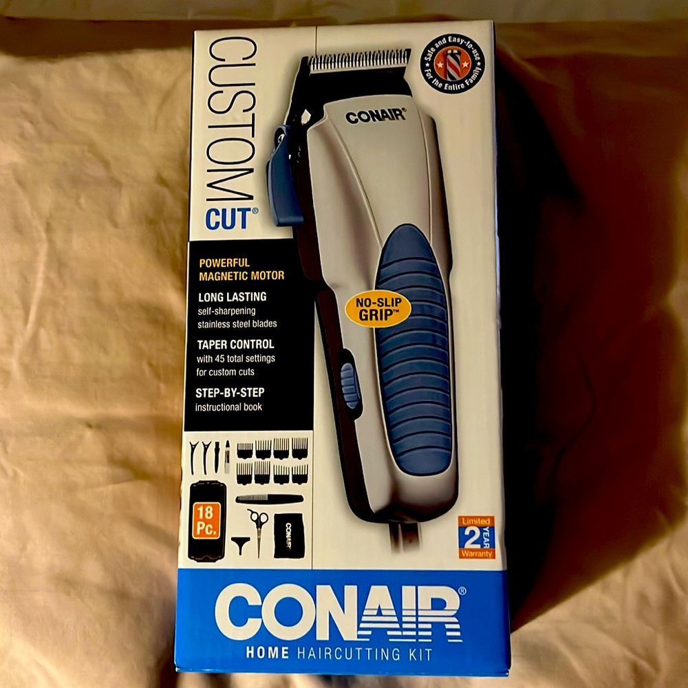 CONAIR Custom Cut Home Haircutting Kit New in box
